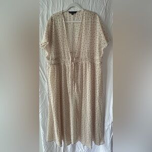 Davi and Dani (from Piper and Scoot) Blush Pink Full Length Kimono Size 2XL